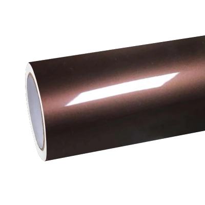 PET Liquid Cocoa Brown Car Vinyl Wrap 01