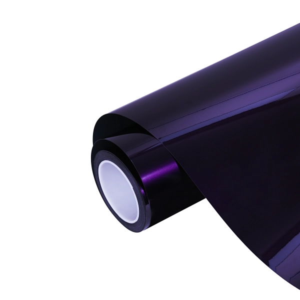 Gloss Metallic Midnight Purple Car Vinyl Wrap