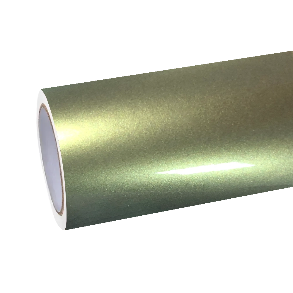 PET Gloss Urban Bamboo Green Car Vinyl Wrap
