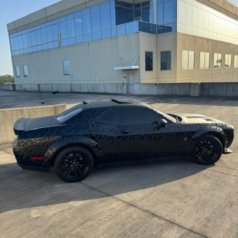 Leopard Print Customized Car Vinyl Wrap