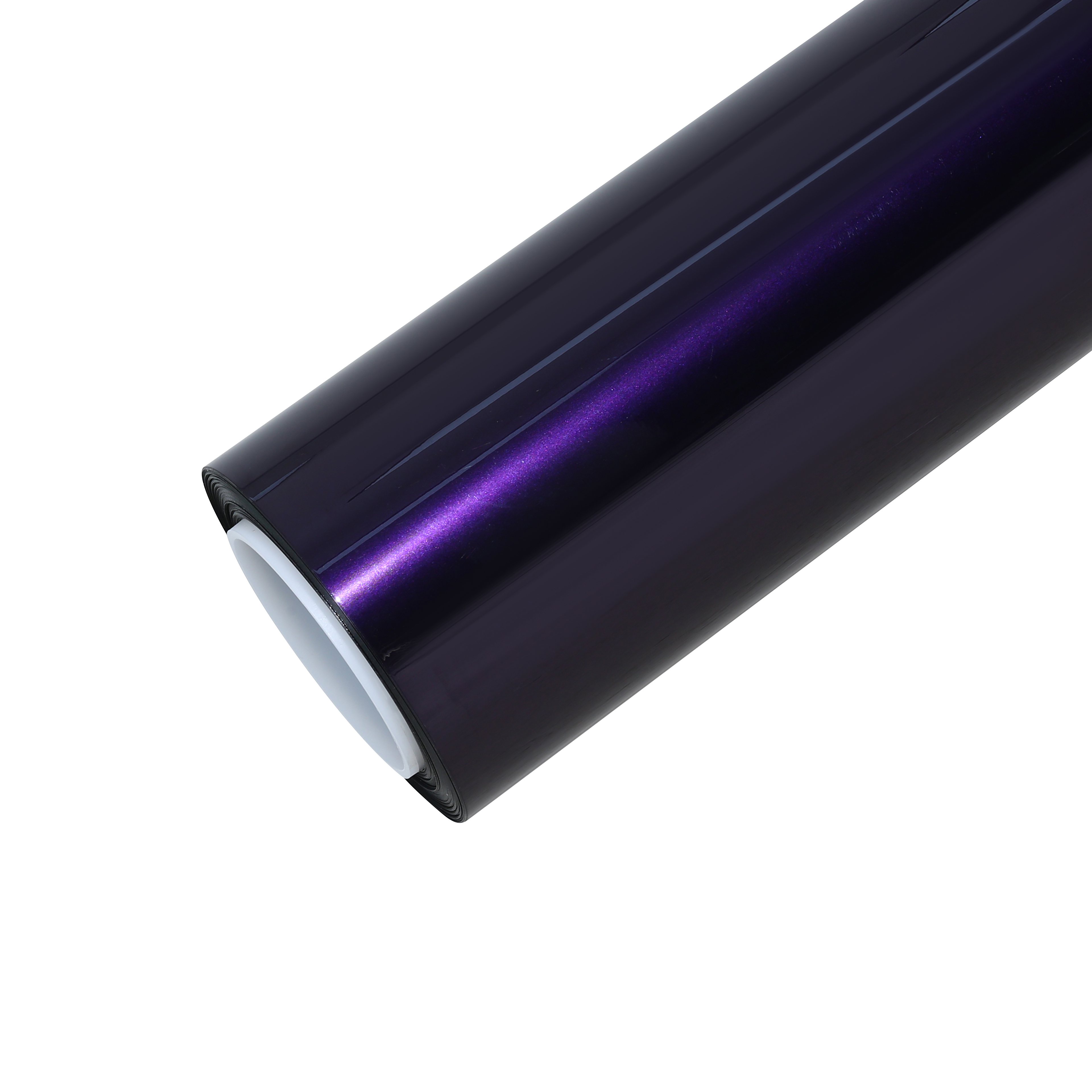 Gloss Metallic Midnight Purple Car Vinyl Wrap