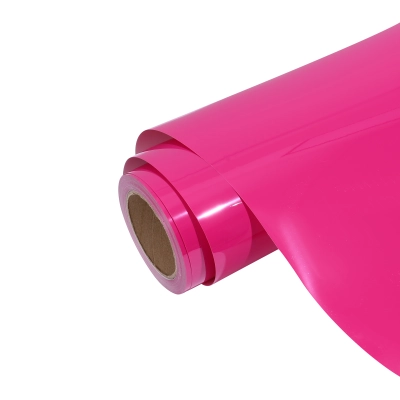 Glossy Crystal Rose Red Car Vinyl Wrap 01