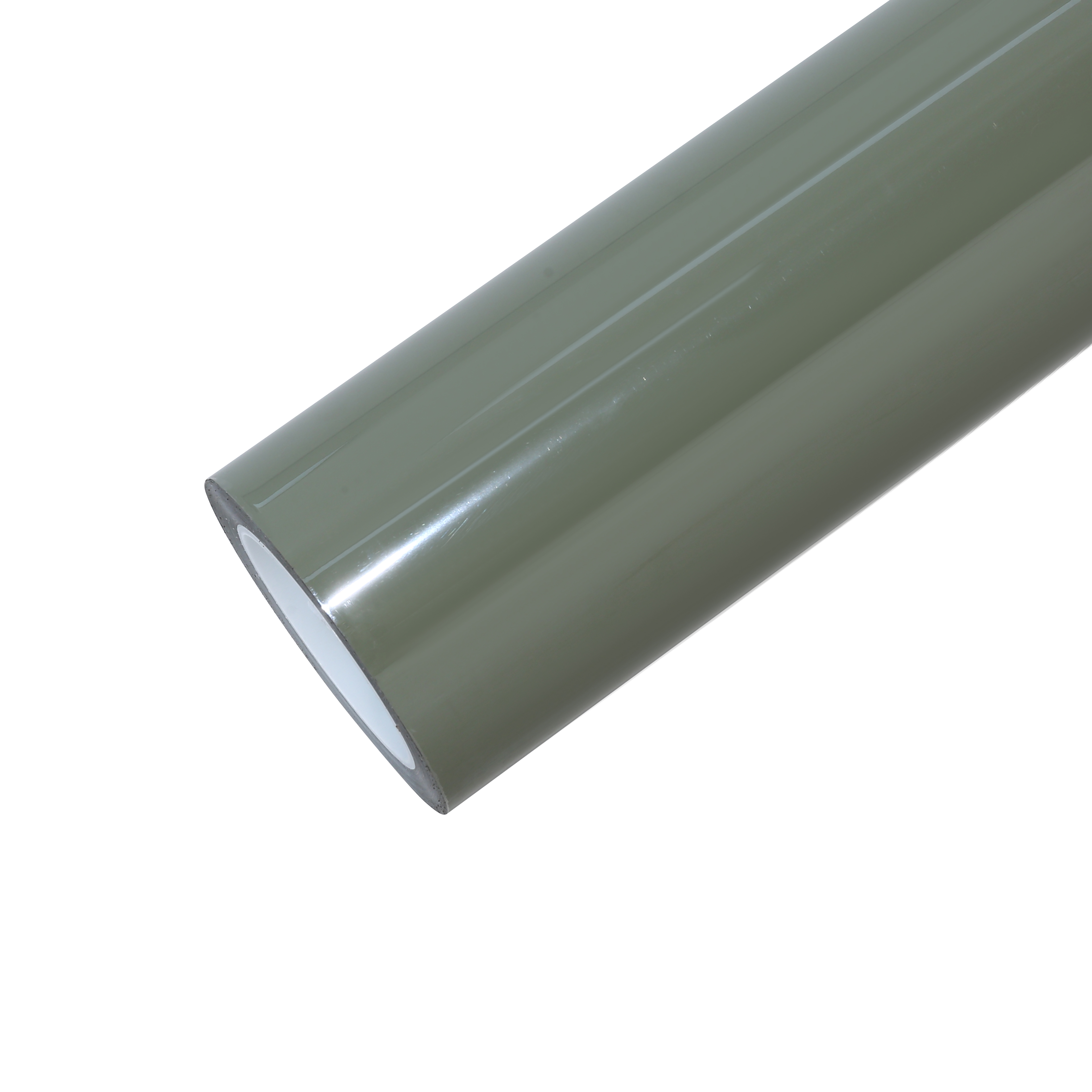 Super Gloss Deep Khaki Green Car Vinyl Wrap