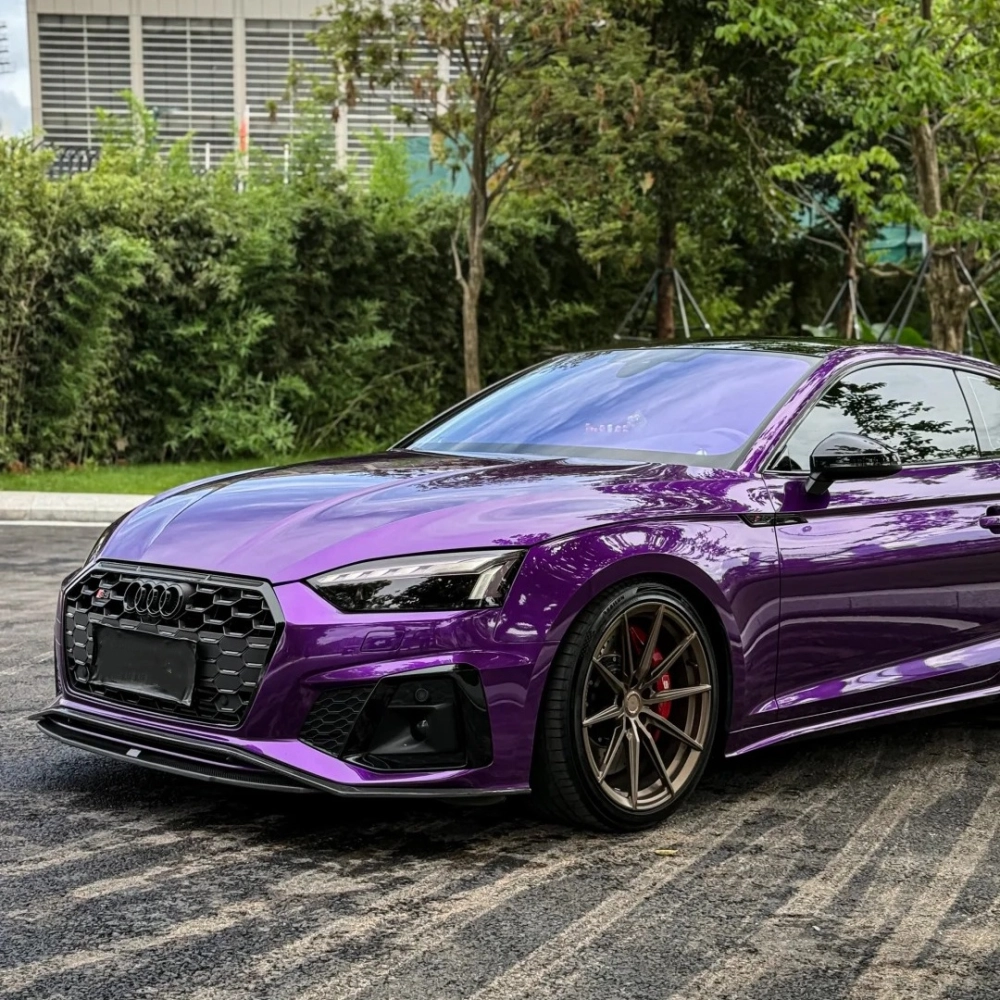 PET Gloss Metallic Twilight Purple Car Vinyl Wrap