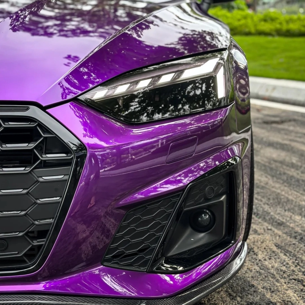 PET Gloss Metallic Twilight Purple Car Vinyl Wrap