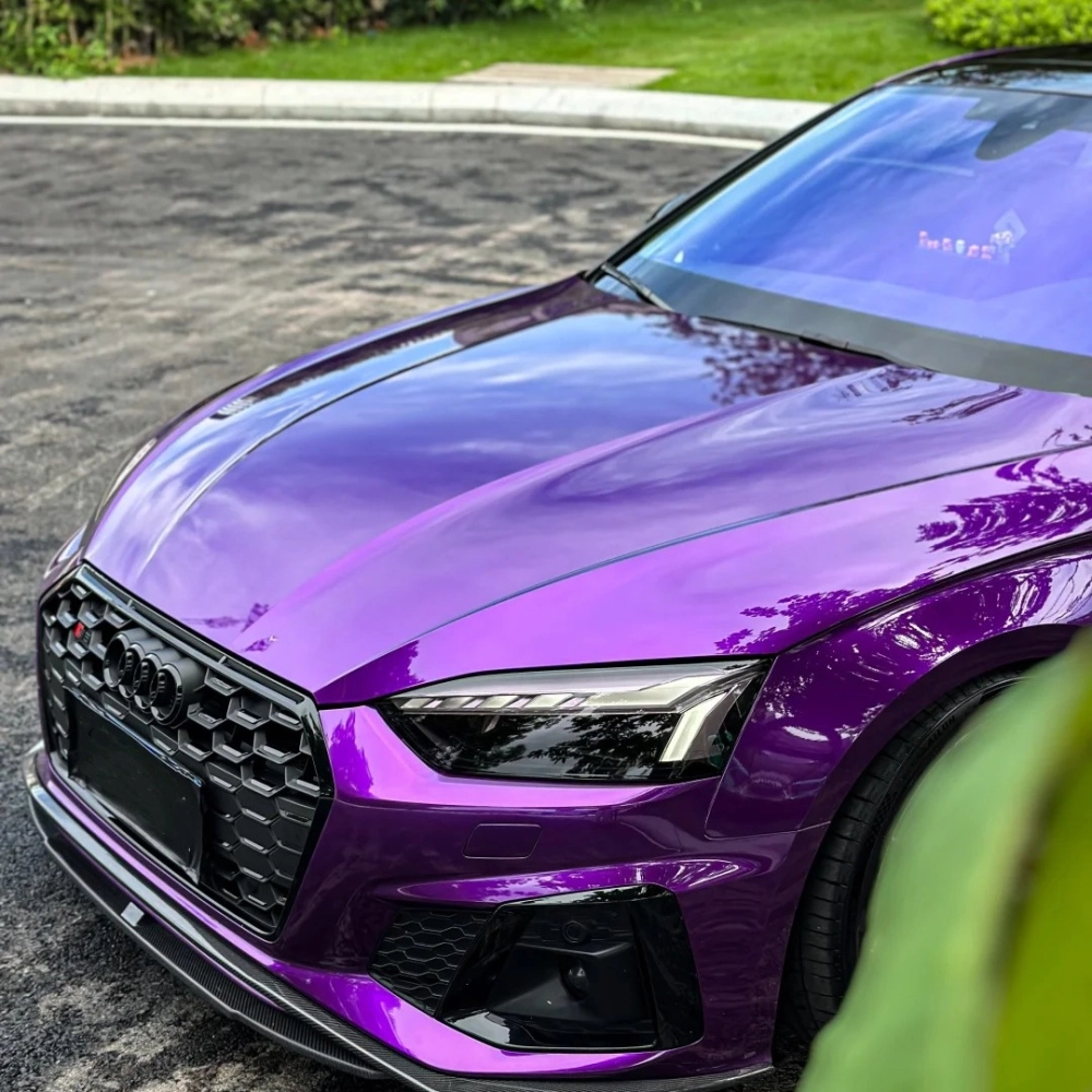 PET Gloss Metallic Twilight Purple Car Vinyl Wrap