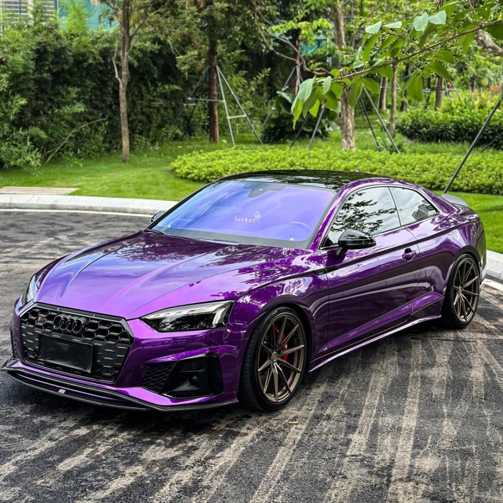 PET Gloss Metallic Twilight Purple Car Vinyl Wrap