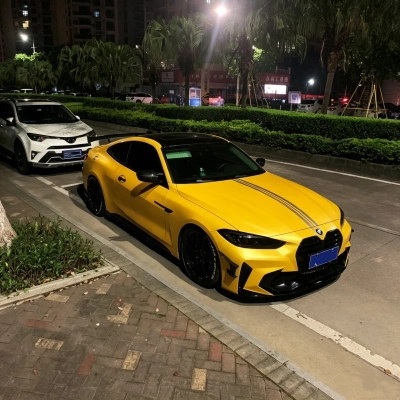 PET Pure Metal Yellow Gold Car Vinyl Wrap 02