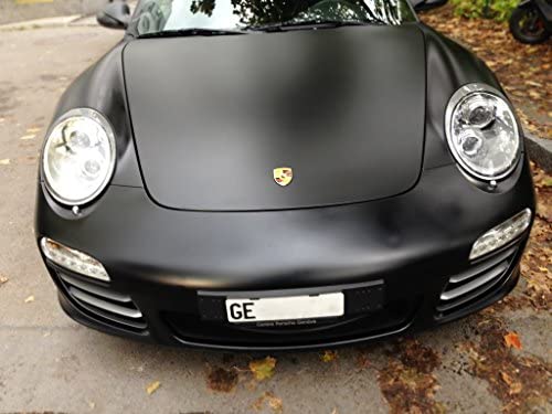 Matte Black Car Vinyl Wrap review 0