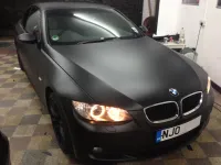  Matte Black Car Vinyl Wrap review 0