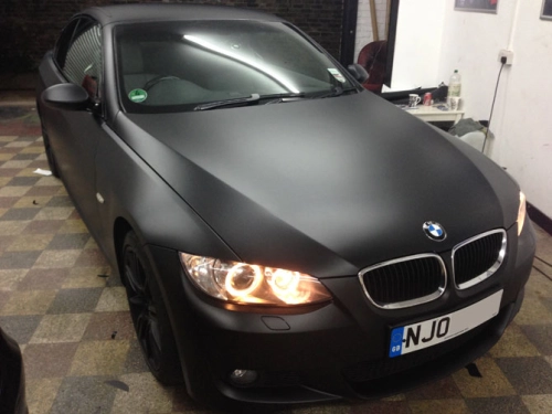 Matte Black Car Vinyl Wrap review 
