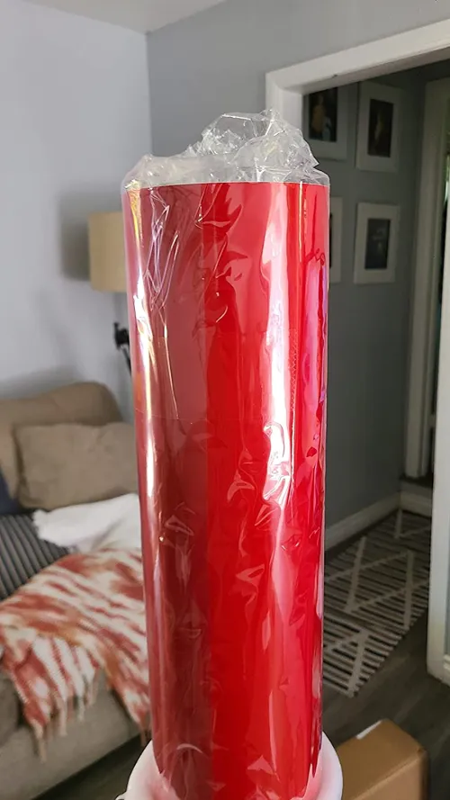 Super Gloss Rouge Red Car Vinyl Wrap review 