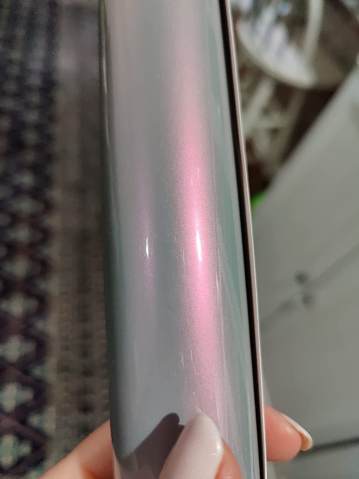 Candy Metallic Gray Purple Car Vinyl Wrap review 0