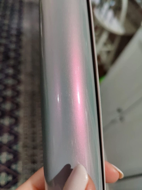 Candy Metallic Gray Purple Car Vinyl Wrap review 