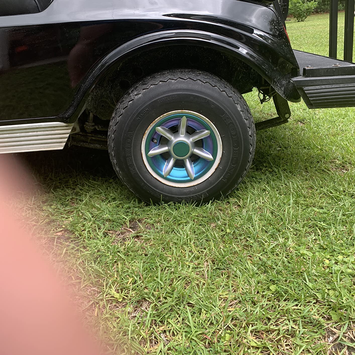 Matte Diamond Purple Blue Car Vinyl Wrap review 0