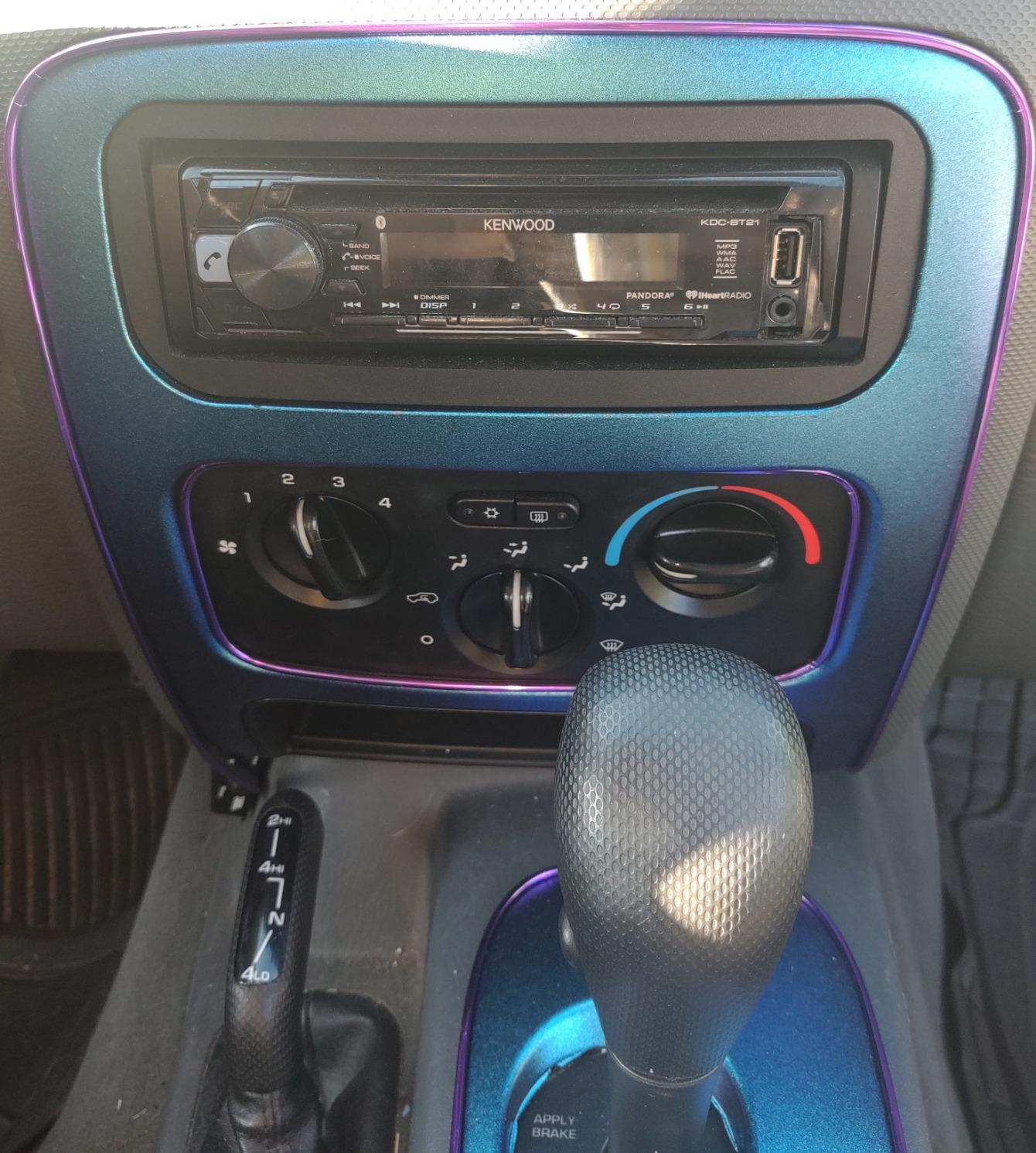 Matte Diamond Purple Blue Car Vinyl Wrap review 0