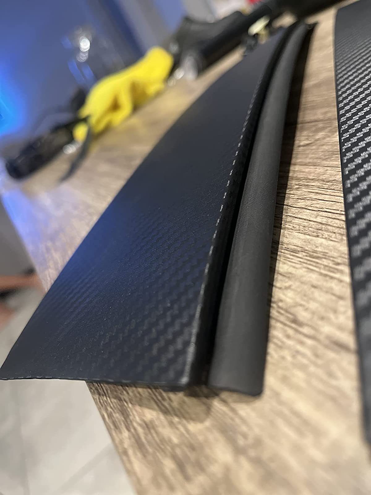 Matte Carbon Fiber Car Vinyl Wrap review Alex sntgo 01