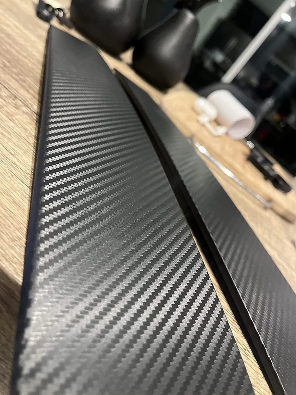 Matte Carbon Fiber Car Vinyl Wrap review Alex sntgo 02
