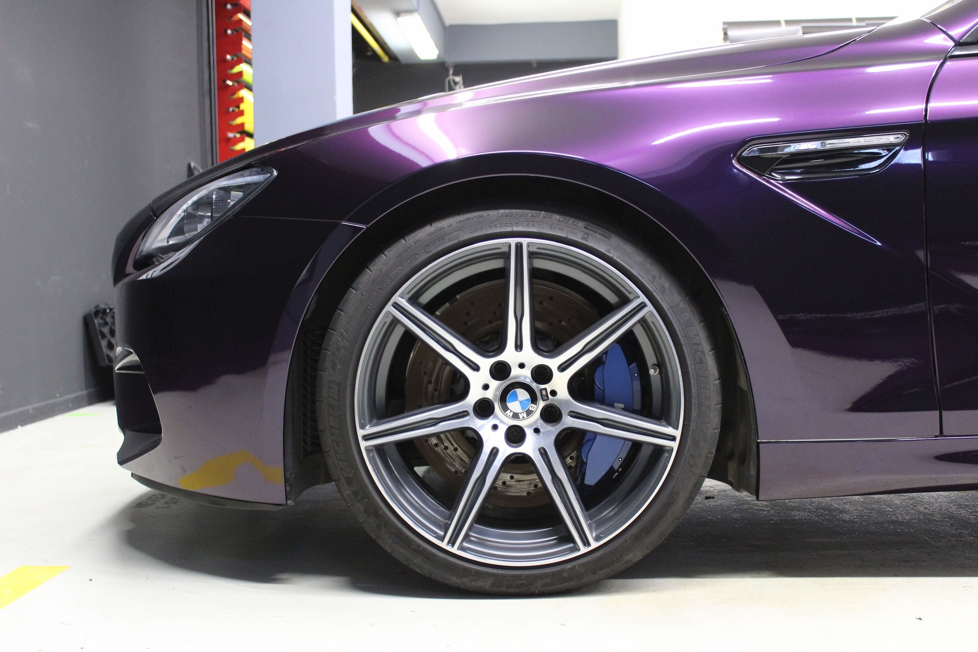 PET Gloss Metallic Midnight Purple Car Vinyl Wrap review 0