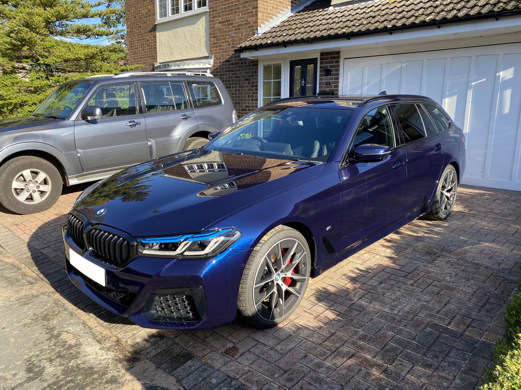 Gloss Metallic Tanzanite Blue Car Vinyl Wrap [BMW OEM Color] review 0