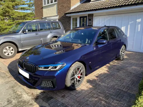 Gloss Metallic Tanzanite Blue Car Vinyl Wrap [BMW OEM Color] review 