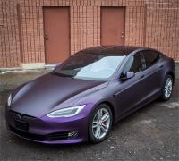 Matte Metallic Purple Car Vinyl Wrap review 0