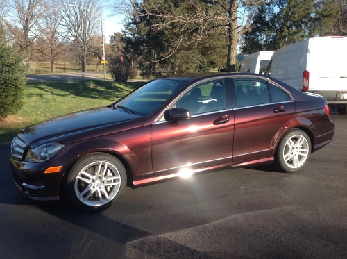 Gloss Metallic Black Rose Car Vinyl Wrap review 