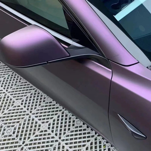 Matte Metallic Purple Car Vinyl Wrap review 