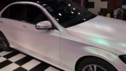 Matte Aurora Pearl Car Vinyl Wrap review Salblo