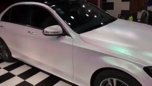 Matte Aurora Pearl Car Vinyl Wrap review 