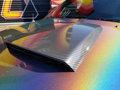 Super Gloss Carbon Fiber Car Vinyl Wrap review 