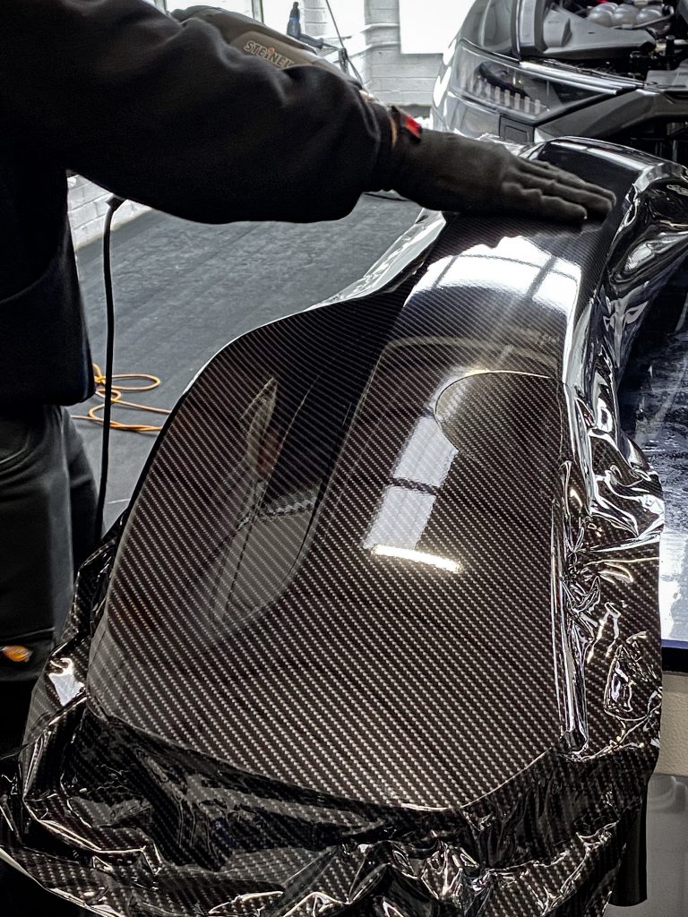 Super Gloss Carbon Fiber Car Vinyl Wrap review 0