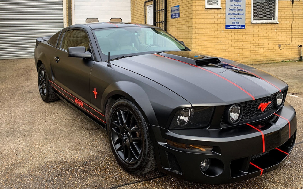 Super Matte Deep Black Car Vinyl Wrap review 0