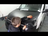  Super Matte Deep Black Car Vinyl Wrap review 0