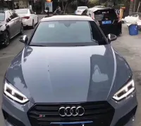 Super Gloss Nardo Grey Car Vinyl Wrap [Audi OEM Color] review 0
