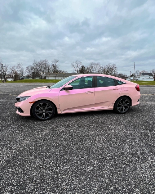 Candy Metallic Purple Pink Car Vinyl Wrap review 