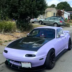 Super Gloss Periwinkle Car Vinyl Wrap review M Perry Williamson