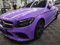 Super Gloss Lavender Purple Car Vinyl Wrap review 0