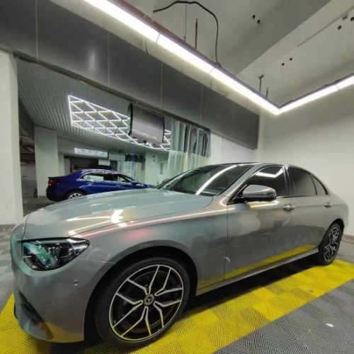 Glitter Metallic Star Ash Pink Car Vinyl Wrap review 