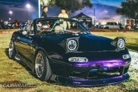 PET Gloss Metallic Midnight Purple Car Vinyl Wrap review 0