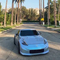 Candy Metallic Dark Gray Blue Car Vinyl Wrap review 0