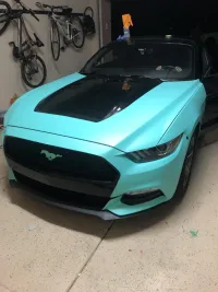 Matte Metallic Tiffany Blue Car Vinyl Wrap review 0