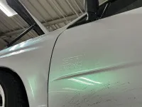  Metallic Gloss Aurora White Car Vinyl Wrap review 1