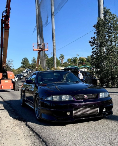 PET Gloss Metallic Midnight Purple Car Vinyl Wrap review 