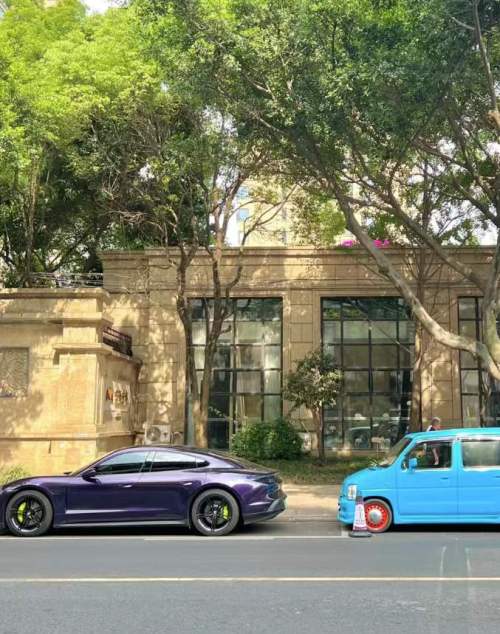 PET Gloss Metallic Midnight Purple Car Vinyl Wrap review 
