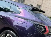 PET Gloss Metallic Midnight Purple Car Vinyl Wrap review 0