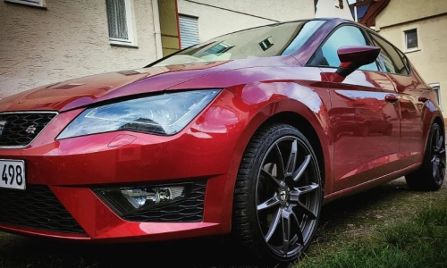 Gloss Metallic Vampire Red Car Vinyl Wrap review 