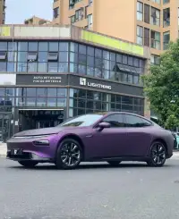 Matte Metallic Purple Car Vinyl Wrap review 2