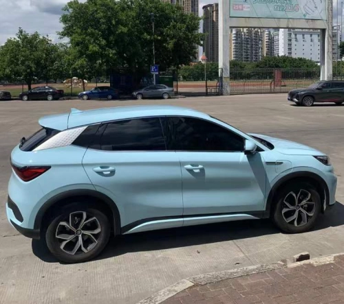 Super Gloss Glacier Blue Car Vinyl Wrap review 