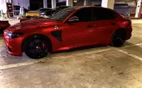 Gloss Metallic Vampire Red Car Vinyl Wrap review 1
